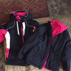Girls Winter/Ski Jacket 3 in 1 - Size 10/12